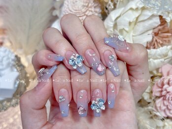 レアネイル 渋谷店(Le’a nail)/持ち込みデザイン☆蝶々