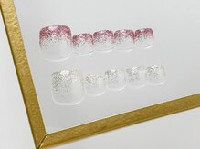アトリエはるか ペリエ千葉店/ラメグラデーション