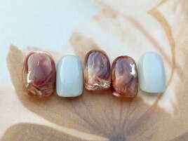 9月定額ネイルデザイン☆華やか