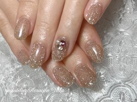 autumnフラッシュネイル