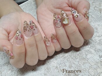 フランセス(Frances)/マグネットベースヒョウ柄