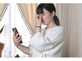 心身整体 ゆにばーす。の写真/目の疲れが肩こり頭痛へ進む前に整体へ！PC作業疲れから沖縄特有の気圧変化による不快も！那覇古島駅近く