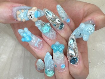 シェリーネイル(cherie nail)/ディズニーシー25周年デザイン
