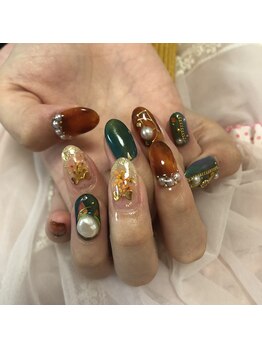 ネイルサロン パピリオ(Nail Salon papilio)/大人カラーネイル♪