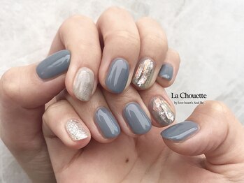 ラ シュエット(La Chouette by luve heart's And Be)/【くすみカラー】4本ART¥6500～