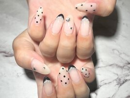 ドット好きさんこの指とーまれっ