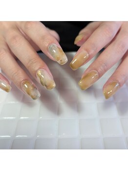 プリュネ(Prune)/マーブル/もやっと/ゴールド