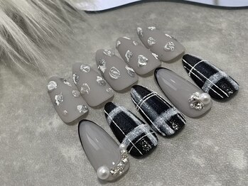 ジョアアンジェ 上本町店(joieange)/チェックネイル