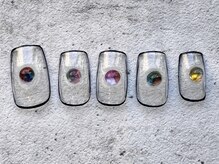 シープラスエー(C+A)/オリジナルストーン囲みネイル