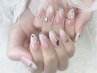 オフ込み ¥14,000【 3回まで同料金 】お試しブライダルネイルプラン 