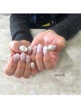 グランチュール(Grantulle)/雪だるまネイル