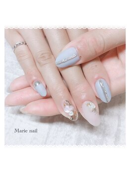 マリーネイル(Marie nail)/#ニュアンスネイル