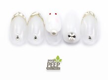ピッピ 桜新町店(peep PEEP)/2023年新春ネイル(成人式)-2