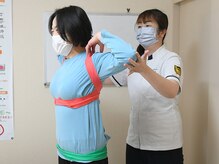 カイロプラクティックセラピー マーチの雰囲気（自宅でも出来るストレッチも伝授しています！）