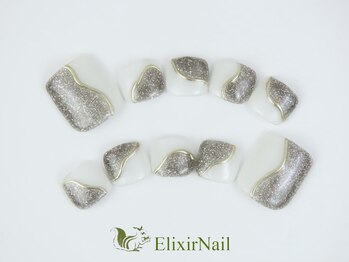エリクサーネイル 西武新宿(Elixir Nail)/フットやり放題 / クーポン使用