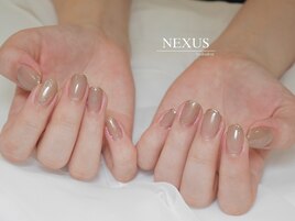 秋色ブラウンネイル