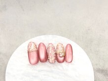 カナリス 神田店(Kanalis)/マグネットツイードネイル