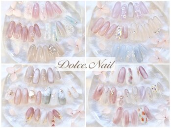 ネイルサロン ドルチェネイル 柏店(Dolce.Nail)の写真/友達・彼氏ウケ抜群!【人気No.1!!550種類から選べる★Dolceコース】圧巻のデザインレパートリー♪
