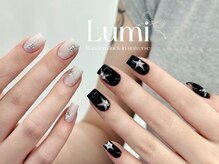 ルミネイル 大宮東口店(Lumi Nail)/無言の強さ黒構築美学志向1