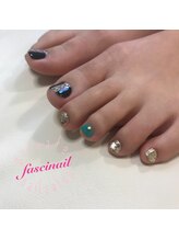 ファッシネイル(fascinail)/キラキラシェルネイル