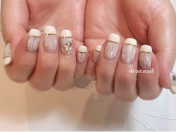 ディアネイル(dear.nail)/白フレンチ☆