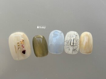 ネイルサロン トゥデイ 心斎橋店(Today)/Season art ¥10300→¥6800