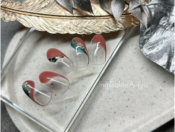 ネイルサロン アージュ(Nail Salon A jyu)/プッチ風フレンチ