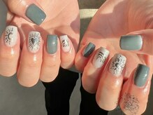 ブラン(Blanc)/夏ネイル