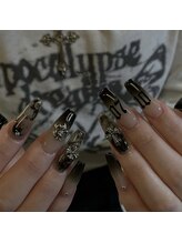 ネイルスタジオイー(nailstudio E)/【Ayumi】モヤ×グラデ☆★