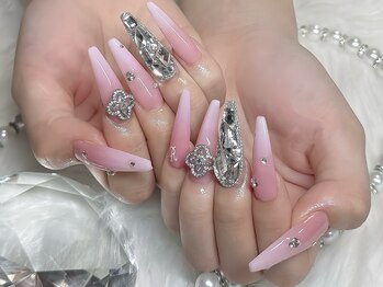 リンネイル 新大久保店(Rin Nail)/待ち込みデザイン x 付け放題