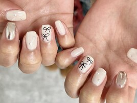 シンプル/リボン