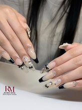 ラムネイル 恵比寿店(RAMU nail)/チップ長さだし+やり放題コース