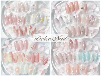 ネイルサロン ドルチェネイル 柏店(Dolce.Nail)の写真/10時~21時営業!豊富なトレンドデザイン【480種以上から選べる★Basic★定額コース(オフ込)】