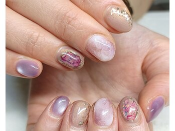 メロウトーン(mellow tone)/アメジストネイル