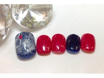 セレクトネイル ココ 秦野店(SELECT NAIL COCO)/フット デニム