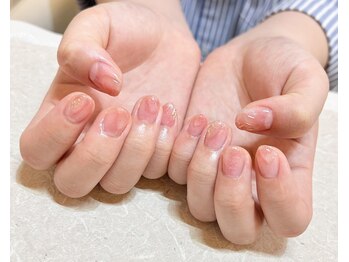 ライトウェーブ 長野駅前店/ピンクのぷっくりネイル♪