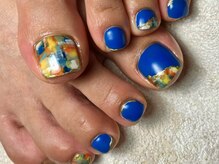 オーラリー ネイル アート メゾン(ORRERY nail art maison)/フット / ニュアンスチェック