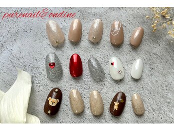 ピュアネイルアンドオンディーヌ/定額シンプルデザイン