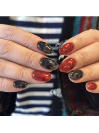 大人気！ハートホロnail