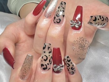 ブラン(Blanc)/クールレオパードネイル