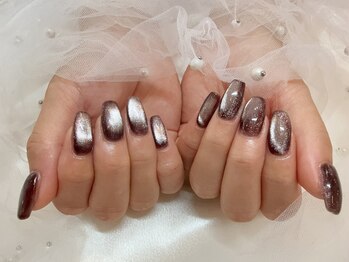 アニー(annie hair design)/マグネットネイル