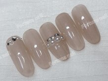 フォルトゥーナ 神田(Fortuna)/シンプルクリスマスネイル