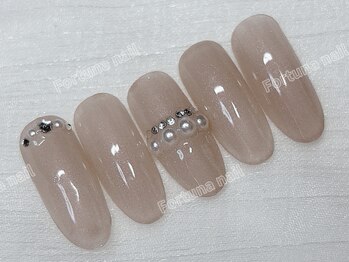 フォルトゥーナ 神田(Fortuna)/シンプルクリスマスネイル