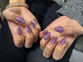 ラメワンカラー