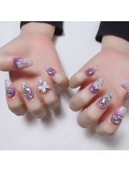 u.Neek【ユニーク】長さだし/スカルプ/定額/持ち込み/海外風/ベイビーブーマー/【スカルプ】オーダーデザイン