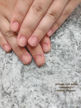 プライベート ネイルサロン マーマ(murmur)/ちゅるんクリア