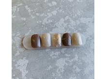 アモールビューティー 新宿店(Amor Beauty)/春ネイル　オフィス　ナチュラル