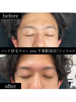 ユー 千葉駅前店(you)/メンズ眉毛/メンズ眉/千葉駅