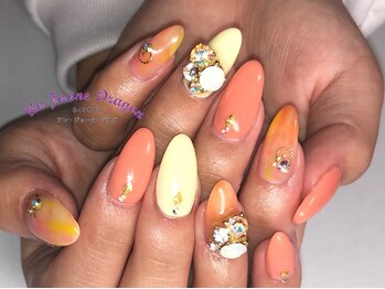 アン ジョーヌドラゴ/【自爪ネイル】パステルネイル