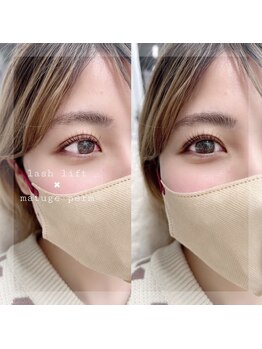 マイペティラ(my.petilla)/まつ毛パーマ+まつ毛エクステ